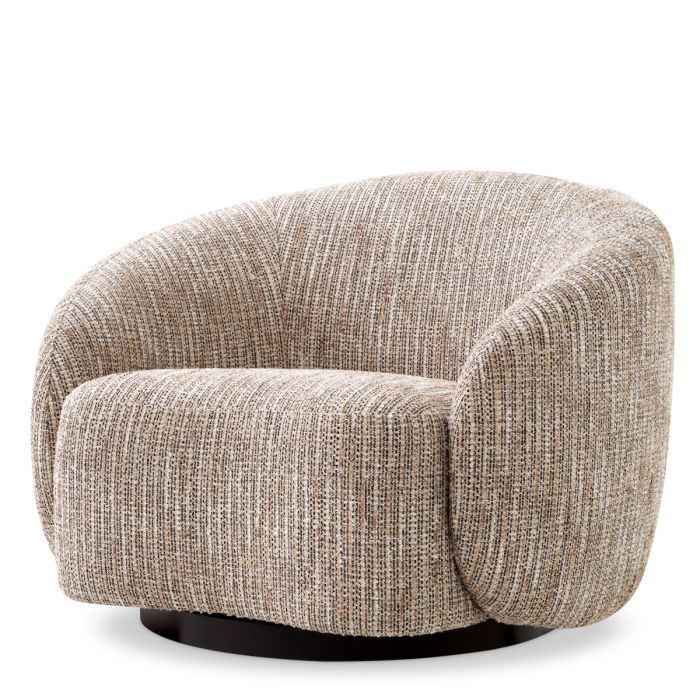 Swivel Chair Amore mademoiselle beige