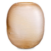 Vase Alessio L peach glass