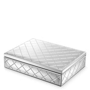 Caja Cordo acabado plata