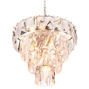 Chandelier Amazone S nickel finish