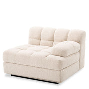 Sofá modular Dean bouclé crema - Derecha