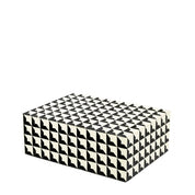 Box Cabas black & white S