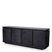 Dresser Bowen charcoal grey oak veneer