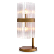 Table Lamp Carnero antique brass finish