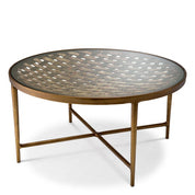 Coffee Table Sorrento antique brass finish