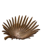 Tray Suma vintage brass finish