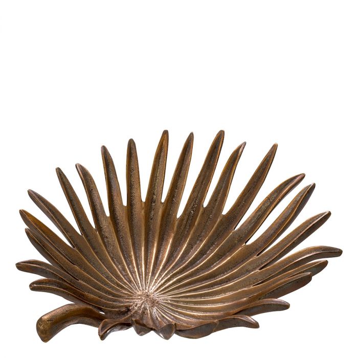 Tray Suma vintage brass finish