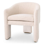 Chair Pebbles bouclé cream