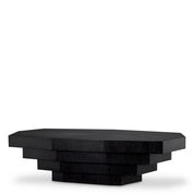 Coffee Table Vezio charcoal grey oak veneer