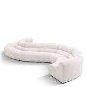 Sofá modular Lindau esquina interior lyssa blanco roto