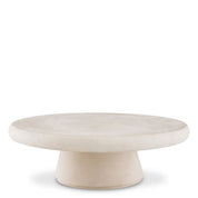Mesa de centro de exterior Cleon crema