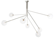 Chandelier Topaz nickel finish