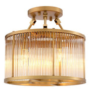 Ceiling Lamp Bernardi S antique brass finish