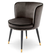 Dining Chair Grenada savona grey velvet