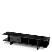 TV Cabinet Guerroro charcoal grey oak veneer
