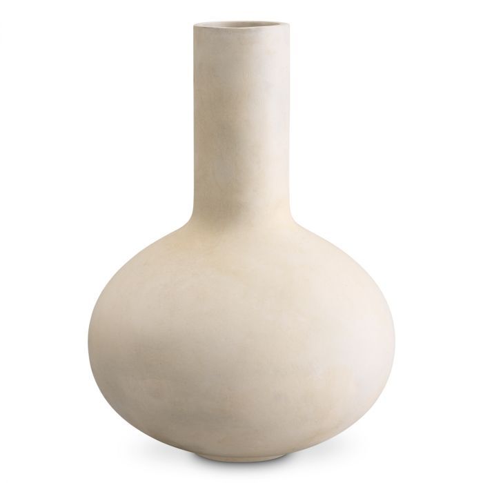 Vase Moon Jar sandstone finish S