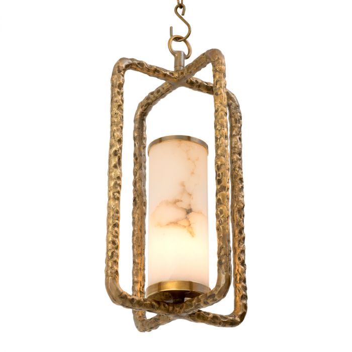 Chandelier San Lorenzo vintage brass finish