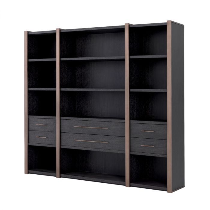 Mueble Canova chapa de roble gris antracita
