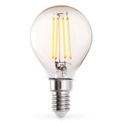 Bombilla LED Pera P45 4W E14 juego de 4