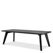 Dining Table Biot 240 x 100 cm black oak