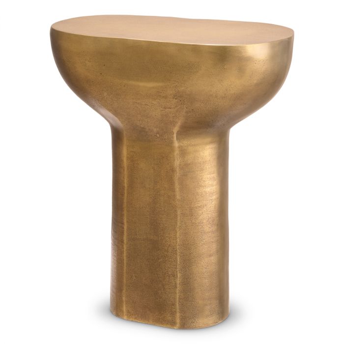 Side Table Cremona antique brass finish