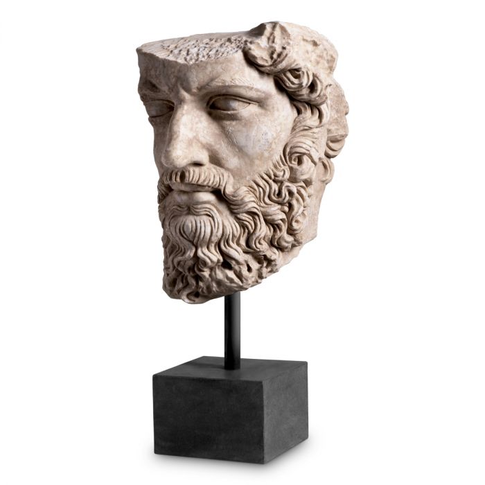 Busto de Lucius Verus aspecto antiguo de mármol