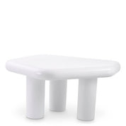 Side Table Matiz white high gloss finish