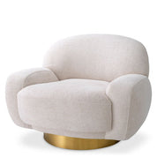Swivel Chair Udine lyssa off-white