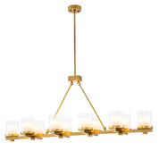 Chandelier Donovan antique brass finish