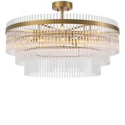 Ceiling Lamp East antique brass finish