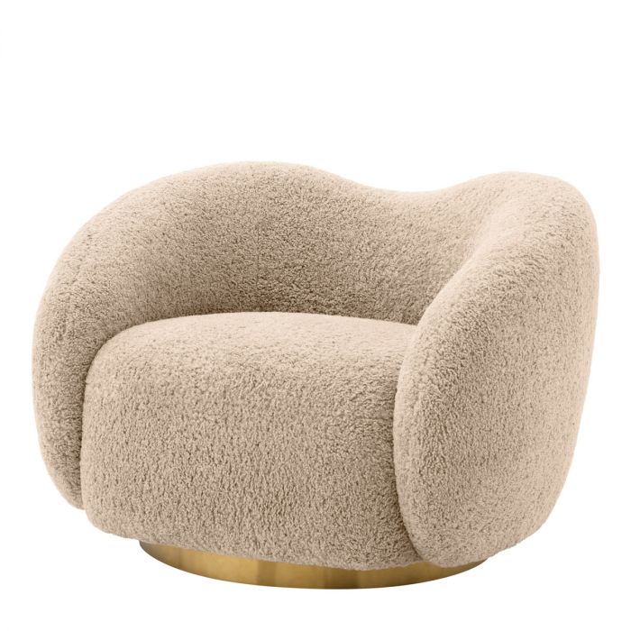 Swivel Chair Diego canberra sand