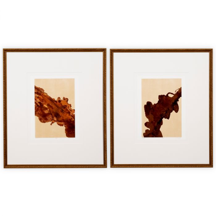 Print Impression Authentique Mirage & Rêverie by Bruno Bijaksic set of 2