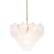 Chandelier Novida antique brass finish