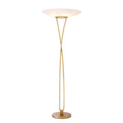 Floor Lamp Laila antique brass finish