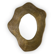 Mirror Pavona vintage brass finish