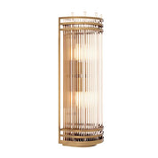 Wall Lamp Gulf L antique brass finish