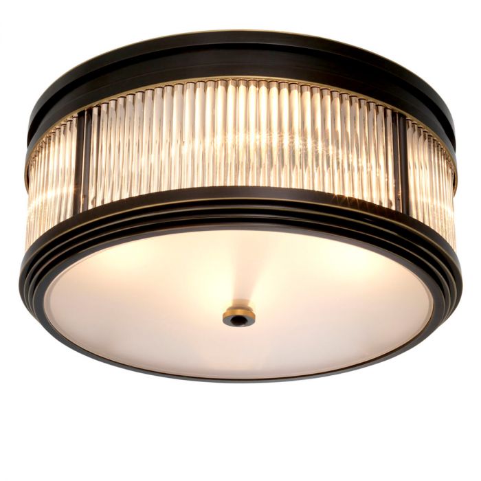 Ceiling Lamp Rousseau bronze highlight finish