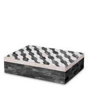 Caja Rodeo L gris crema