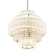Chandelier Vittoria S nickel finish