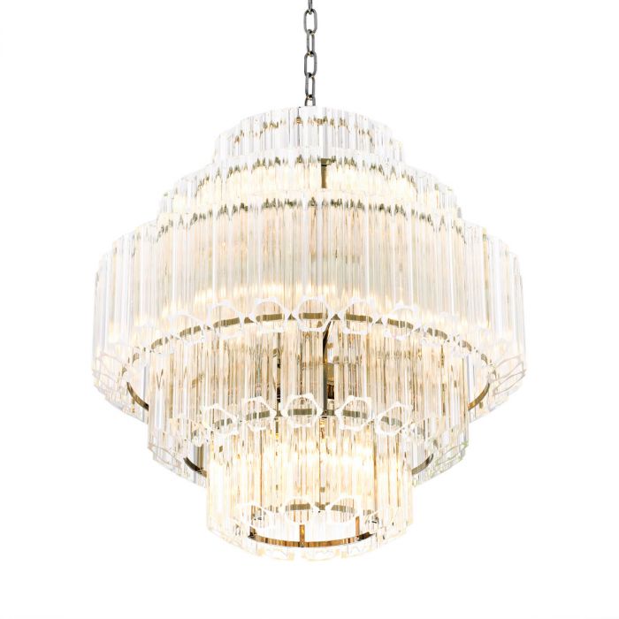 Chandelier Vittoria S nickel finish