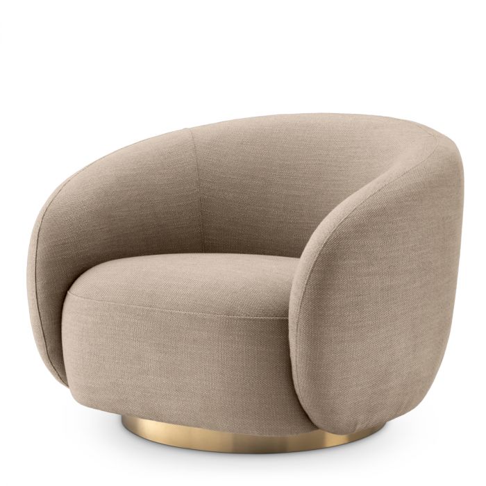 Swivel Chair Brice avalon sand