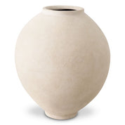 Vase Moon Jar sandstone finish M