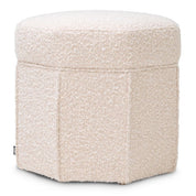 Stool Bombay bouclé cream