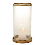 Hurricane Harrington antique brass finish L