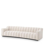 Sofá Kelly L bouclé crema