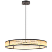 Chandelier Thibaud 90 cm bronze highlight finish