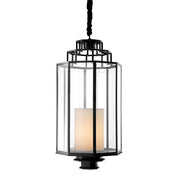 Lantern Monticello L black finish
