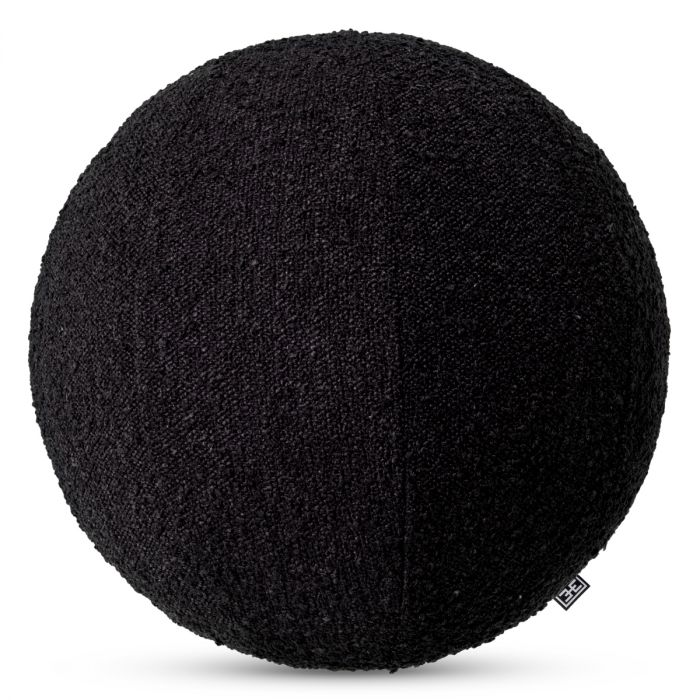 Cushion Palla L bouclé black