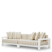Sofá de exterior Cap-Antibes blanco mate florent beige
