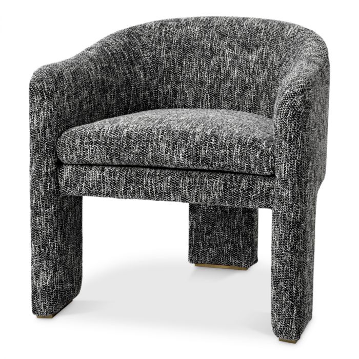 Chair Pebbles cambon black